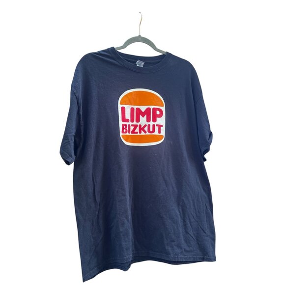 Limp Bizkut (sp?) Burger King Logo Black t-shirt Size XL - Picture 1 of 7